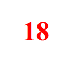 EIGHTEEN