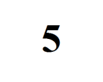 FIVE