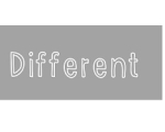 DIFFERENT