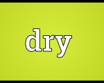 DRY