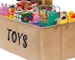 I HAVE LOTS OF TOYS AND A BIG TOY BOX. 