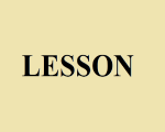 LESSON