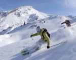 skiing