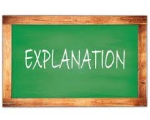EXPLANATION 