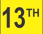 THIRTEENTH 