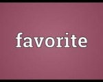 FAVORITE 