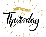 THURSDAY