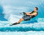 waterskiing