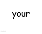 YOUR