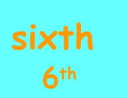 sixth