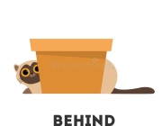 BEHIND