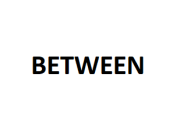 BETWEEN