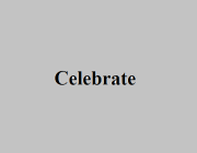 CELEBRATE (V)