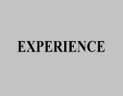 EXPERIENCE