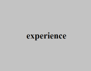 EXPERIENCE (N.&V.)