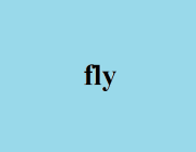 FLY - FLEW - FLOWN