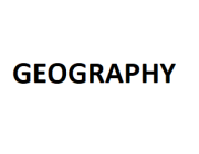 GEOGRAPHY