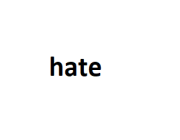 hate
