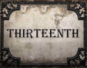 THIRTEENTH 