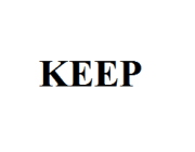 KEEP - KEPT - KEPT