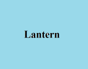 LANTERN (N.)