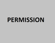 PERMISSION
