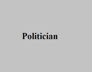 POLITICIAN (N)