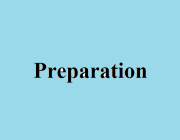 PREPARATION (N.)