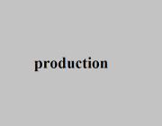 PRODUCTION (N)