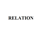 RELATION