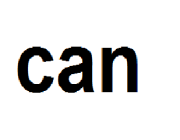 can