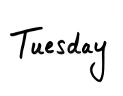 TUESDAY