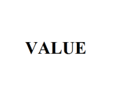 VALUE