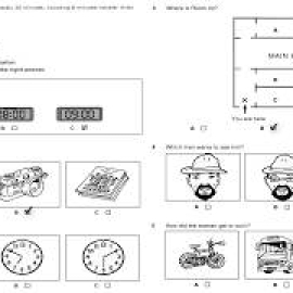 KET 1 - TEST 1 - LISTENING